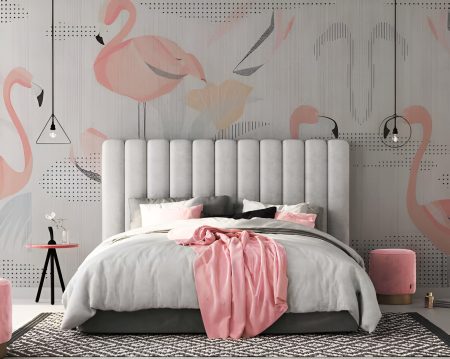 Carte da parati Flamingo