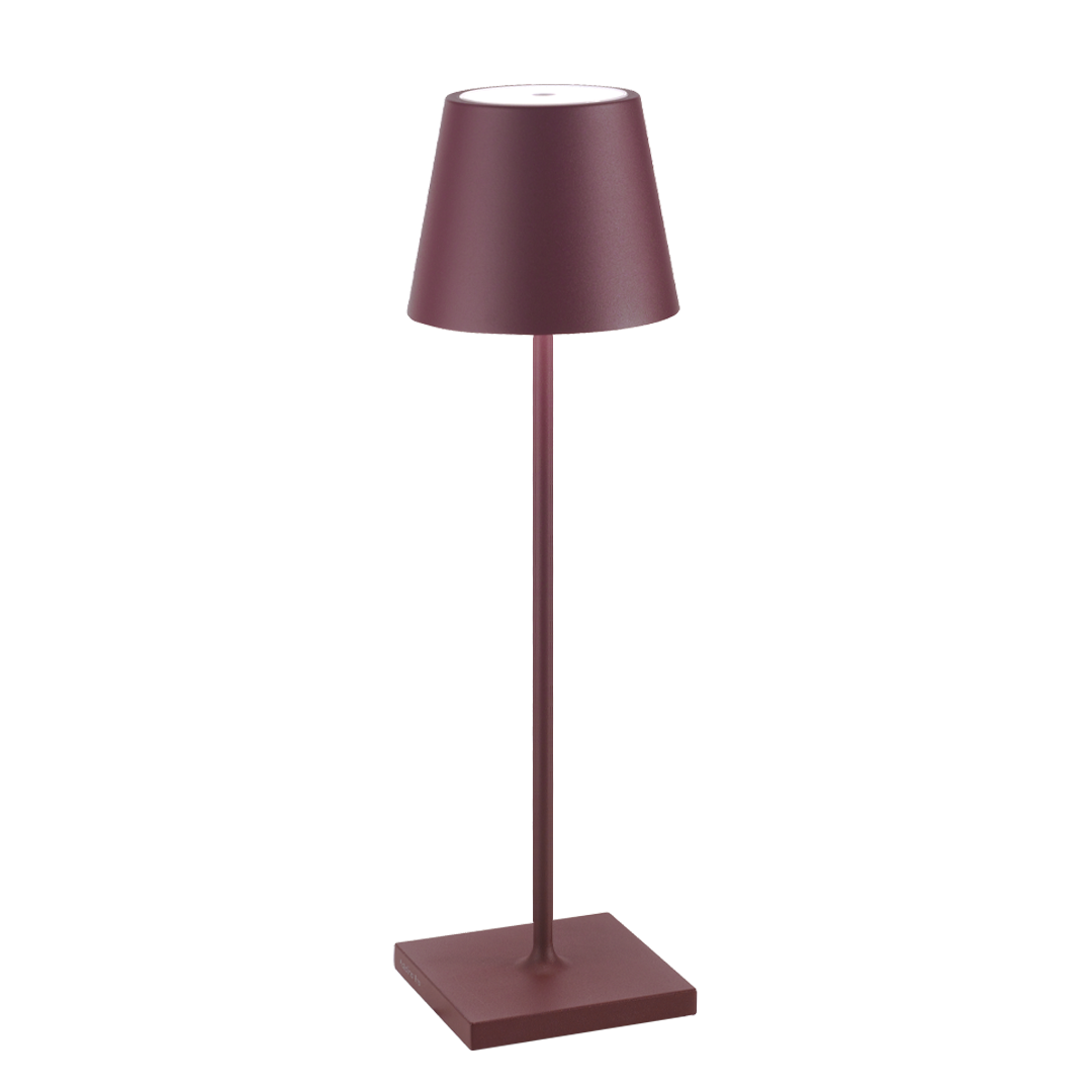 Poldina Pro - Lampada da tavolo rosa