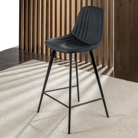 Sgabello Cinquecento Stool 4 gambe 80