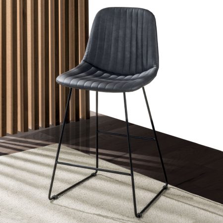 Sgabello Cinquecento Stool slitta Art. 500/1