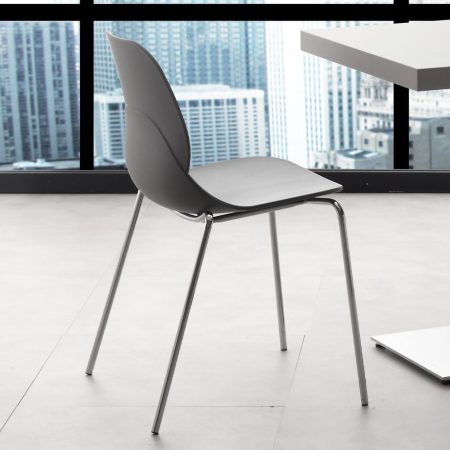 Sedia Shell metal Art. 019