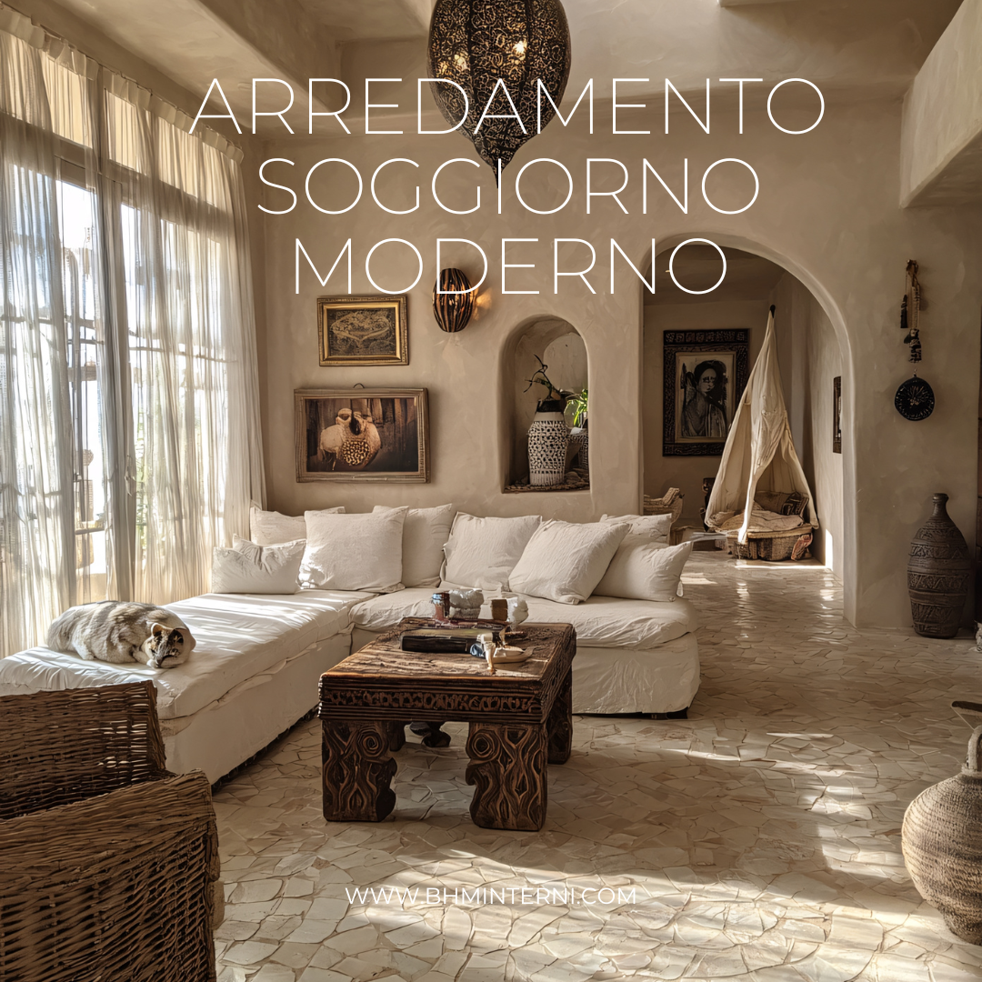 arredamento soggiorno moderno